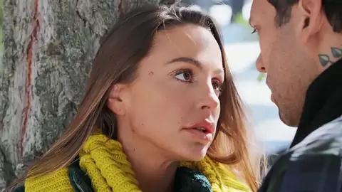 Abigail Mac is totally naked while in the woods