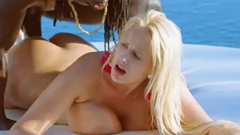 Angel Wicky having interracial bang-a-thon at the vacation