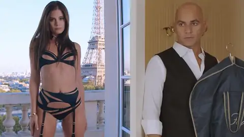 Lil' Caprice wearing underwear while banged in a hotel