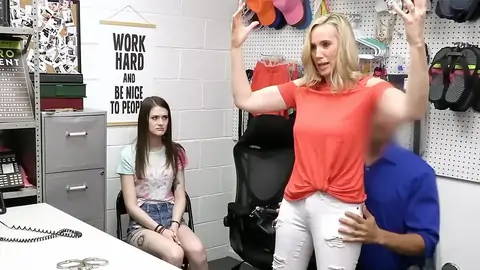 The police officer wants to have an FFM threesome